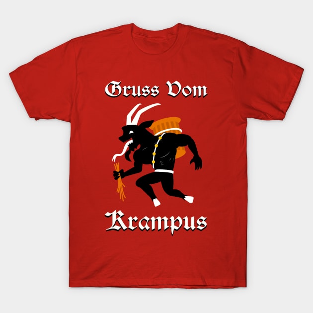 Gruss Vom Krampus T-Shirt by Woah_Jonny